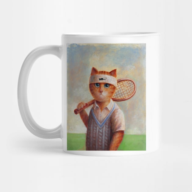 Tennis Cat by Mario-designs